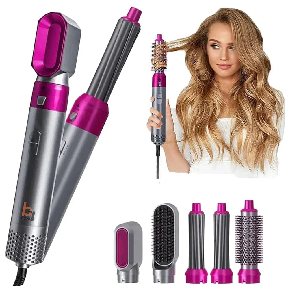 𝘼𝙧𝙖𝙗𝙞𝙖𝙣 𝙑𝙖𝙪𝙡𝙩™ Hot Hair Brush 5 in 1 – فرشاة الشعر الساخنة 5 في 1