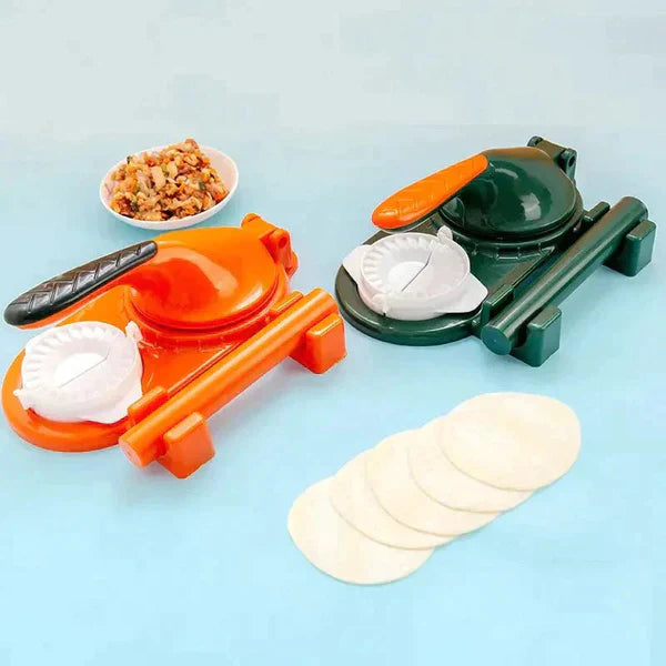 𝘼𝙧𝙖𝙗𝙞𝙖𝙣 𝙑𝙖𝙪𝙡𝙩™2 in 1 Multifunctional Samosa & Dumpling Maker | آلة الساموسا والدامبلينغ متعددة الوظائف 2 في 1