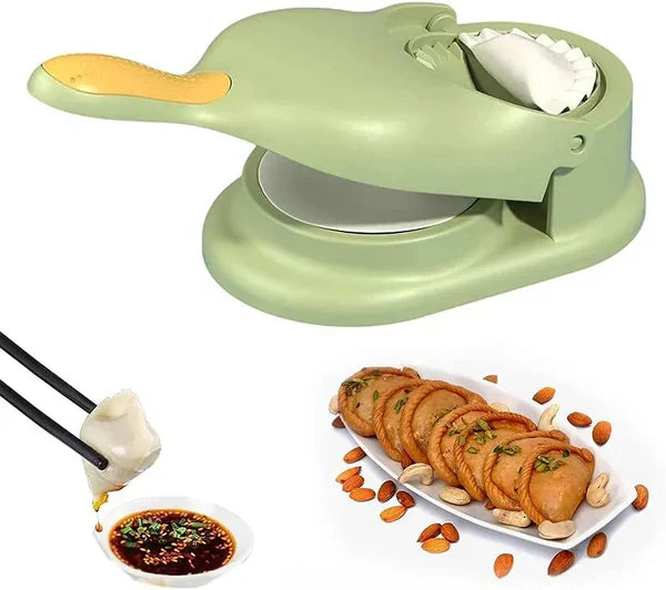 𝘼𝙧𝙖𝙗𝙞𝙖𝙣 𝙑𝙖𝙪𝙡𝙩™2 in 1 Multifunctional Samosa & Dumpling Maker | آلة الساموسا والدامبلينغ متعددة الوظائف 2 في 1