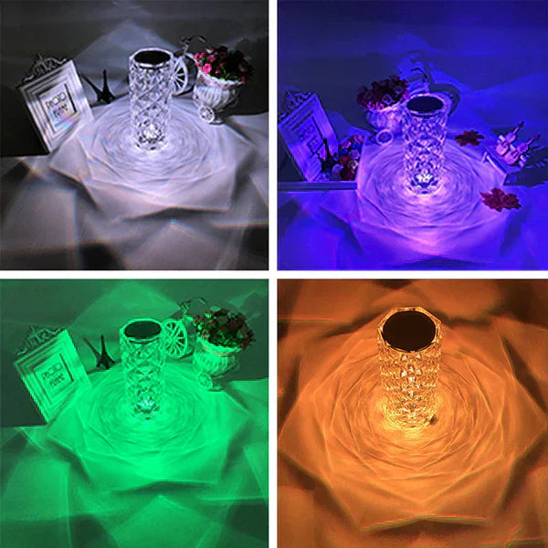 𝘼𝙧𝙖𝙗𝙞𝙖𝙣 𝙑𝙖𝙪𝙡𝙩™LED Crystal Table Lamp | مصباح طاولة كريستال LED