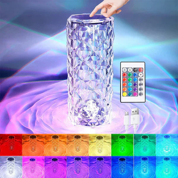 𝘼𝙧𝙖𝙗𝙞𝙖𝙣 𝙑𝙖𝙪𝙡𝙩™LED Crystal Table Lamp | مصباح طاولة كريستال LED