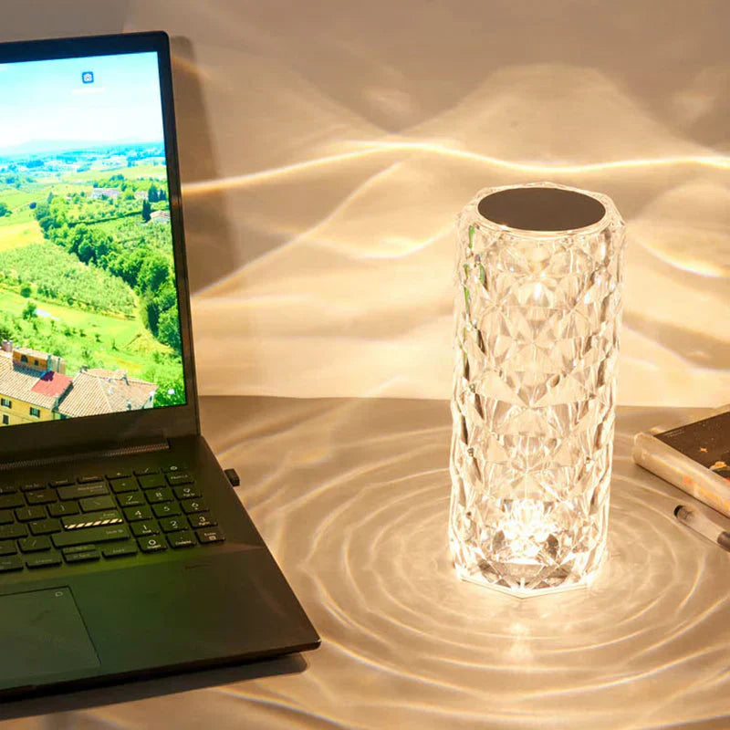𝘼𝙧𝙖𝙗𝙞𝙖𝙣 𝙑𝙖𝙪𝙡𝙩™LED Crystal Table Lamp | مصباح طاولة كريستال LED