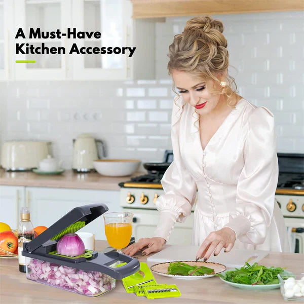 𝘼𝙧𝙖𝙗𝙞𝙖𝙣 𝙑𝙖𝙪𝙡𝙩™ Multifunctional Vegetable Slicer | "قطّاعة الخضروات متعددة الوظائف من أرابيان فولت™"